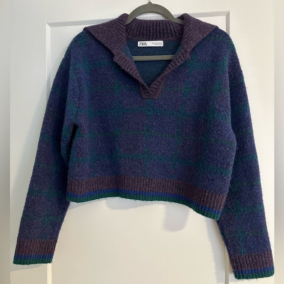 Zara | Cropped Sweater - Picture 3 of 8